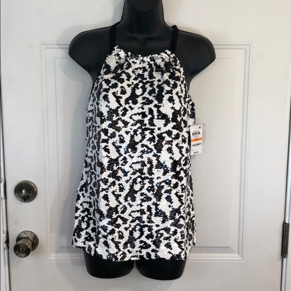 INC sequin tank top
